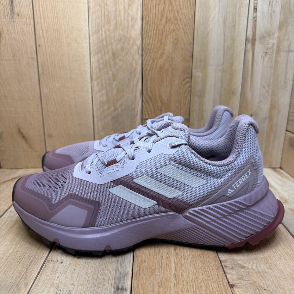 Adidas Terrex Soulstride Trail Running Shoes Purple/Burgundy IH3450 Women’s Sz 9 - Picture 2 of 14